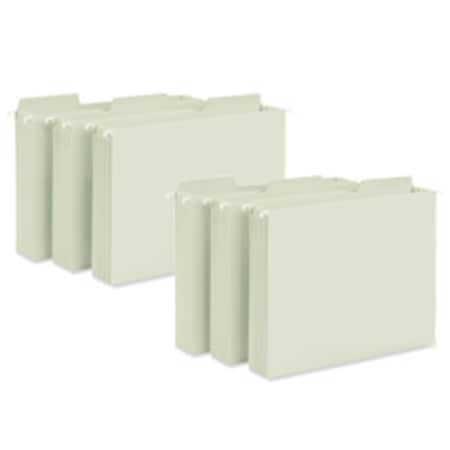 Pen2Paper Hanging Pockets- Heavy Duty- 5-.25in.- Exp.- Legal- Moss PE939892